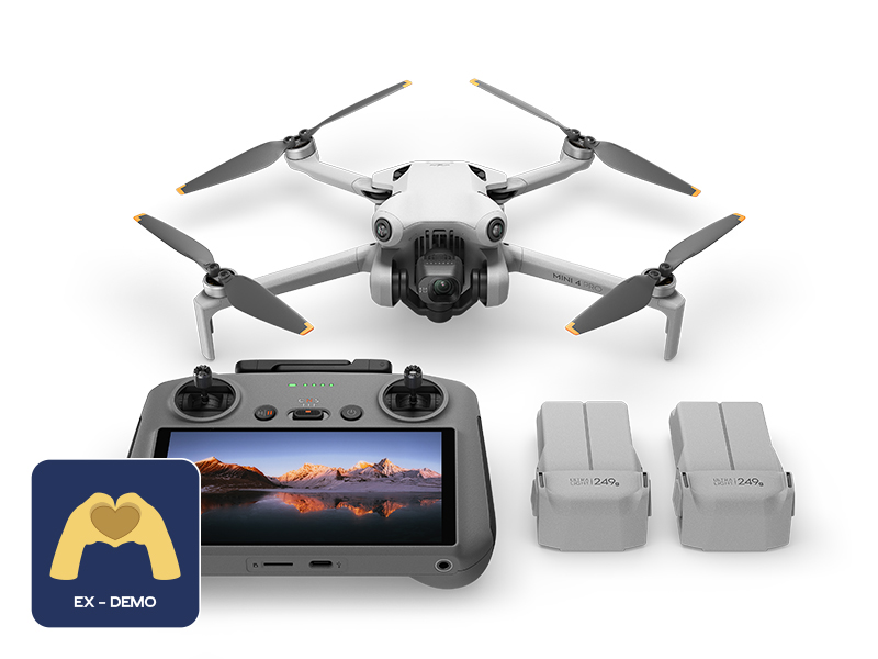 Ex-Demo DJI Mini 4 Pro Fly More Combo